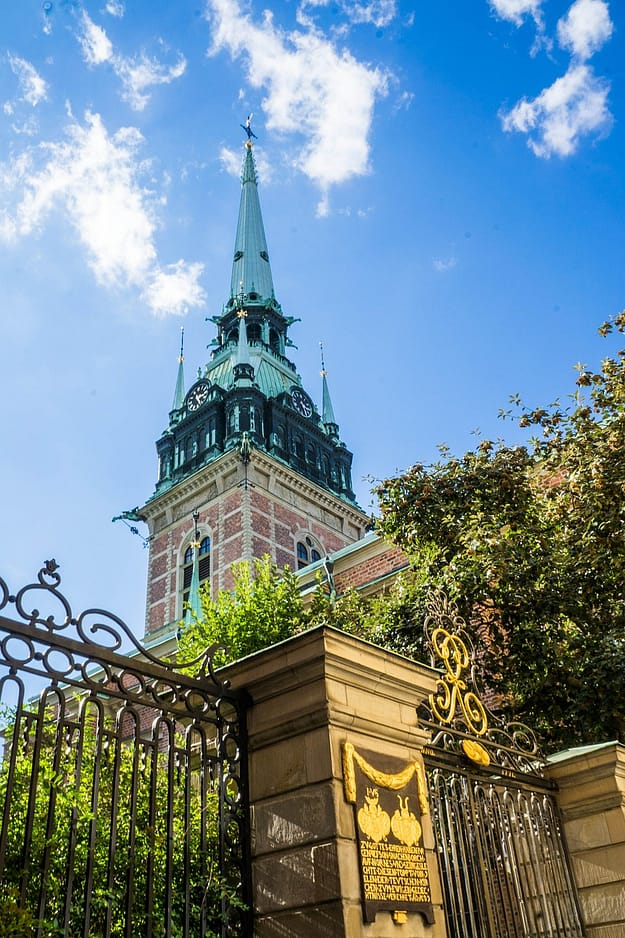 stockholm, church tower, sweden