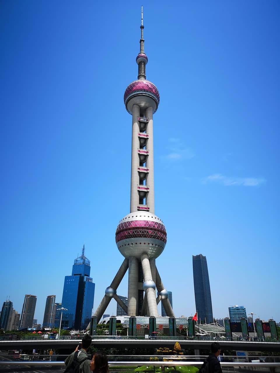 shanghai, oriental pearl tower, china